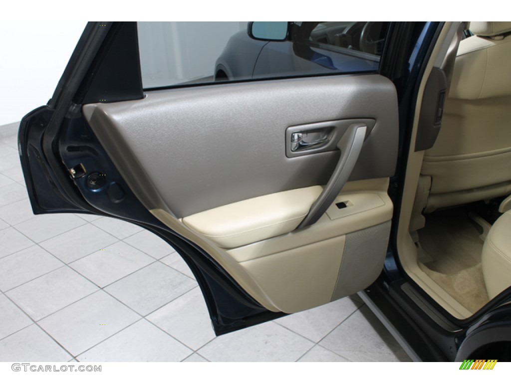 2006 FX 35 AWD - Sapphire Blue Pearl / Wheat photo #15