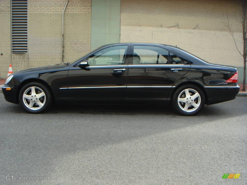 2004 S 430 Sedan - Black / Charcoal photo #11