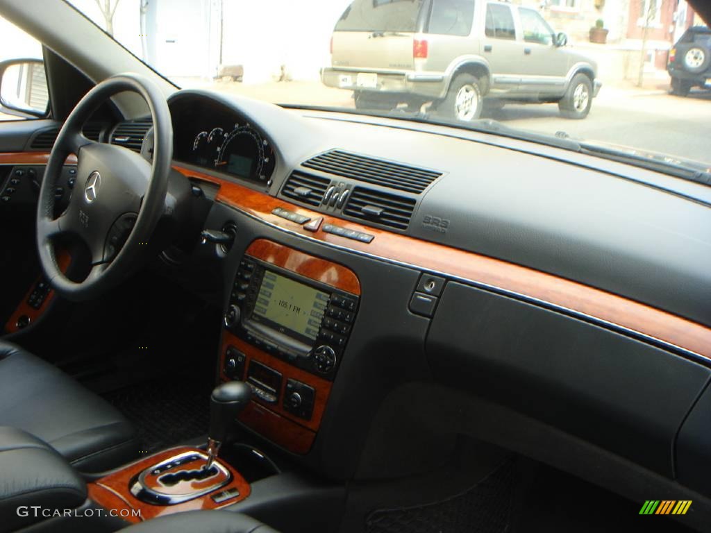 2004 S 430 Sedan - Black / Charcoal photo #14