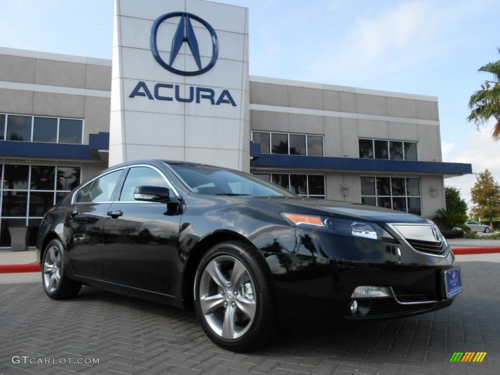 Crystal Black Pearl Acura TL