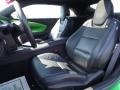 Black/Green Front Seat Photo for 2010 Chevrolet Camaro #70383837