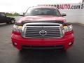 2010 Radiant Red Toyota Tundra Limited CrewMax 4x4  photo #2