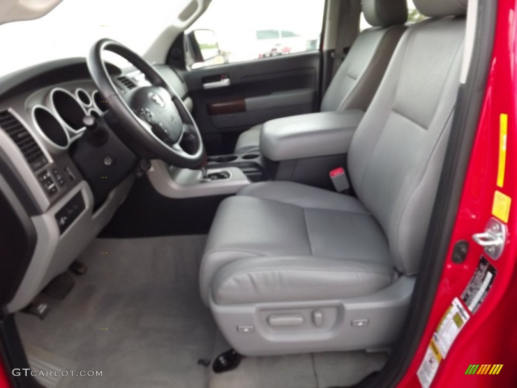 2010 Tundra Limited CrewMax 4x4 - Radiant Red / Black photo #11