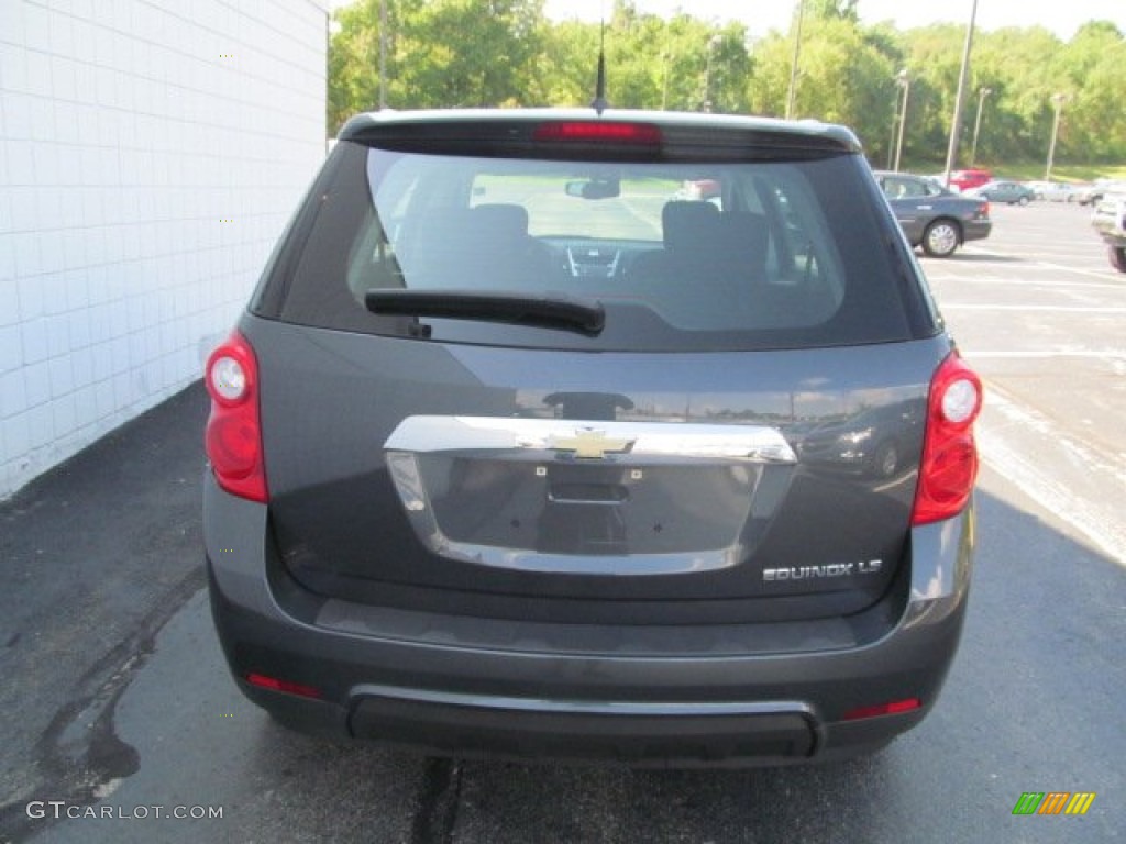 2010 Equinox LS - Cyber Gray Metallic / Jet Black/Light Titanium photo #7