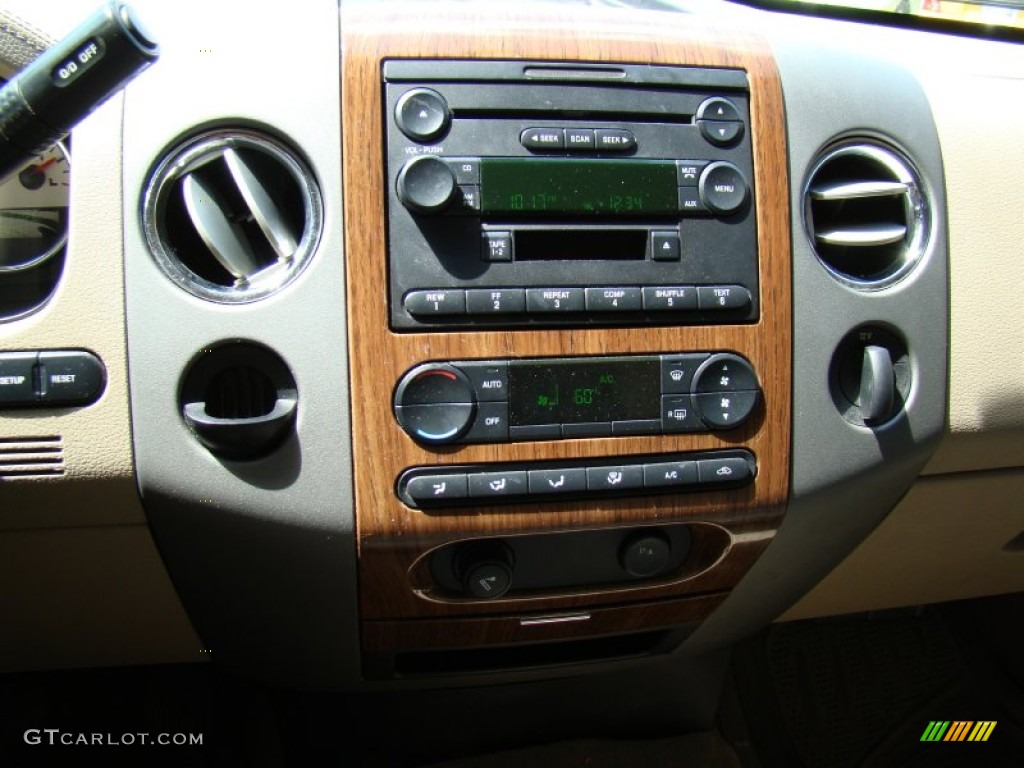 2004 F150 Lariat SuperCrew - Black / Tan photo #17