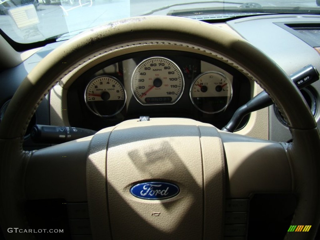 2004 F150 Lariat SuperCrew - Black / Tan photo #18