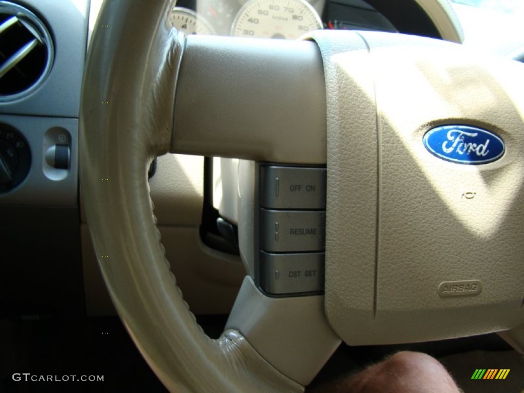 2004 F150 Lariat SuperCrew - Black / Tan photo #19