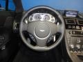 2008 Aston Martin V8 Vantage Obsidian Black Interior Steering Wheel Photo