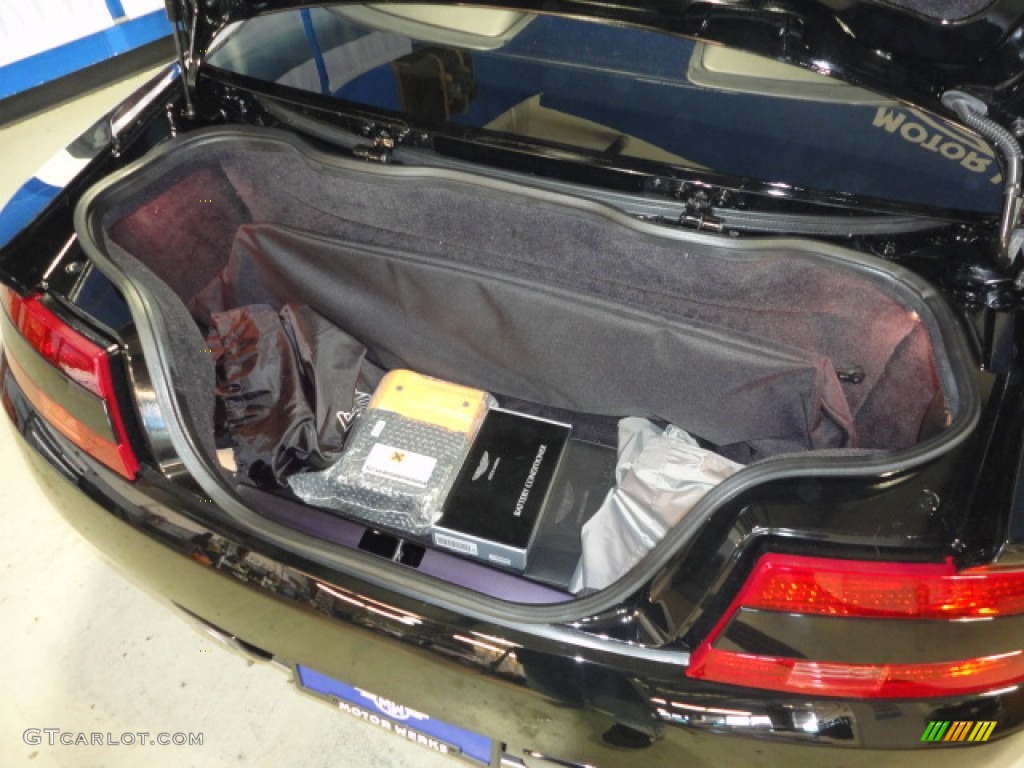 2008 Aston Martin V8 Vantage Roadster Trunk Photo #70386315