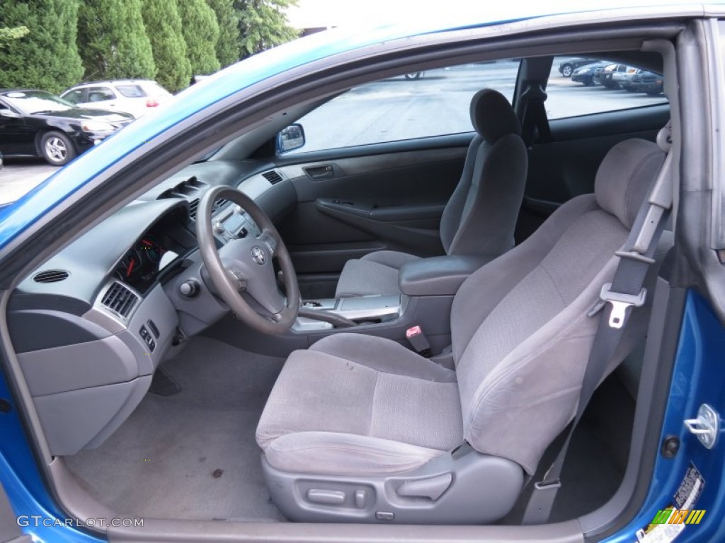 Dark Stone Interior 2007 Toyota Solara SE Coupe Photo #70386675