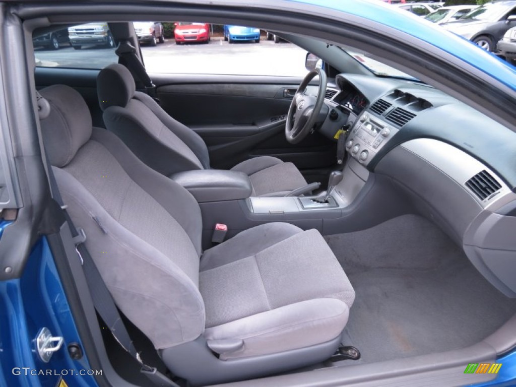 Dark Stone Interior 2007 Toyota Solara SE Coupe Photo #70386705
