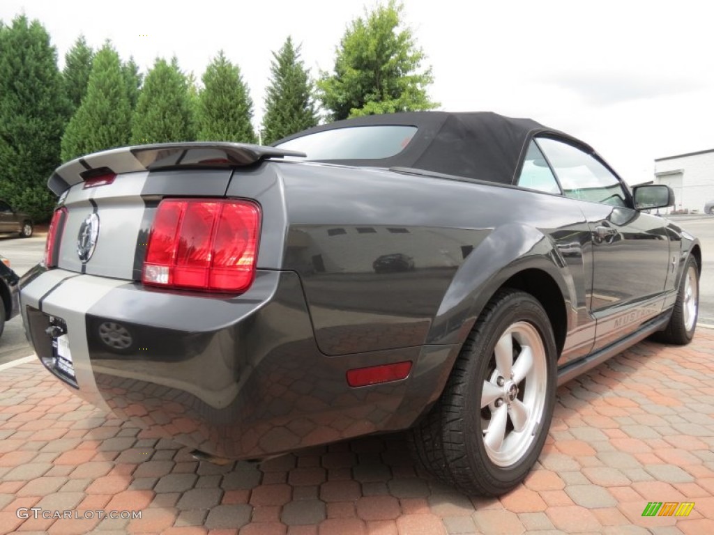 2007 Mustang V6 Premium Convertible - Alloy Metallic / Light Graphite photo #3