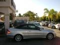 2007 Iridium Silver Metallic Mercedes-Benz CLK 350 Cabriolet  photo #2