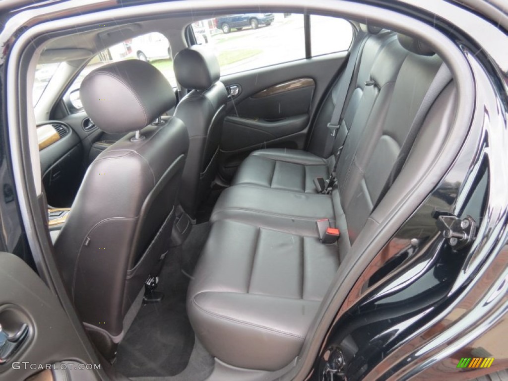 2006 Jaguar S-Type R Rear Seat Photo #70387806