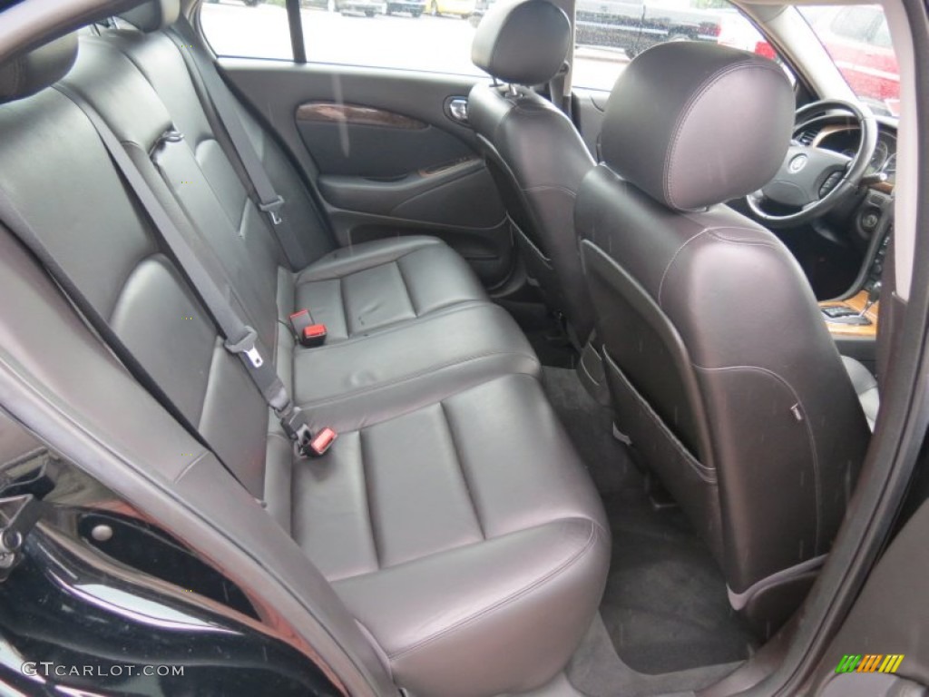 2006 Jaguar S-Type R Rear Seat Photo #70387818