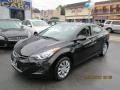 2012 Black Noir Pearl Hyundai Elantra GLS  photo #2