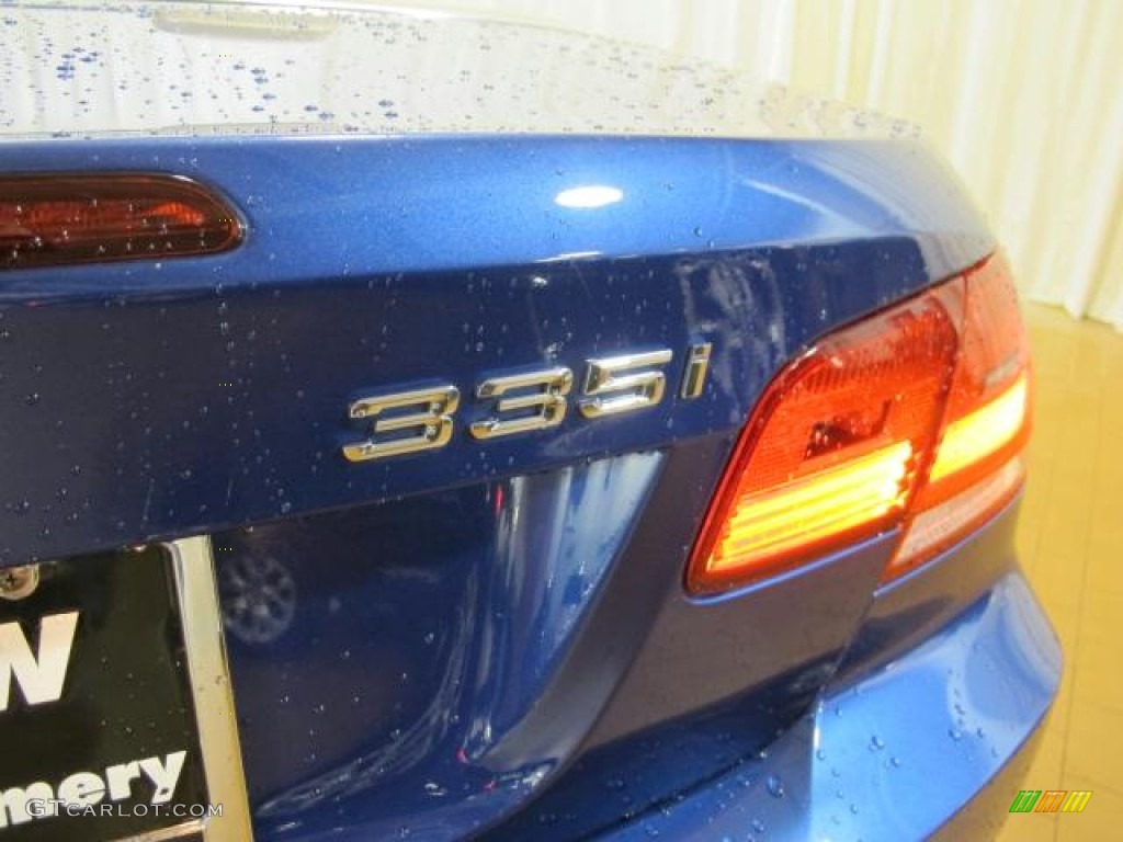 2007 3 Series 335i Convertible - Montego Blue Metallic / Cream Beige photo #9