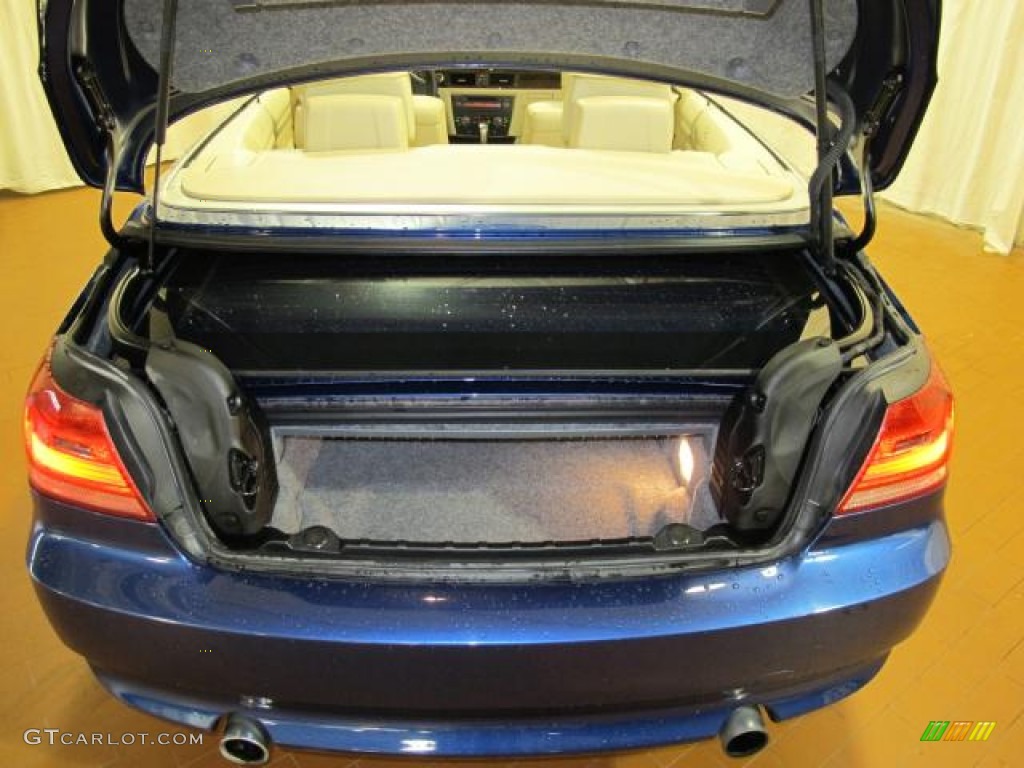 2007 3 Series 335i Convertible - Montego Blue Metallic / Cream Beige photo #13
