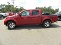 2012 Lava Red Nissan Frontier SV Crew Cab  photo #2