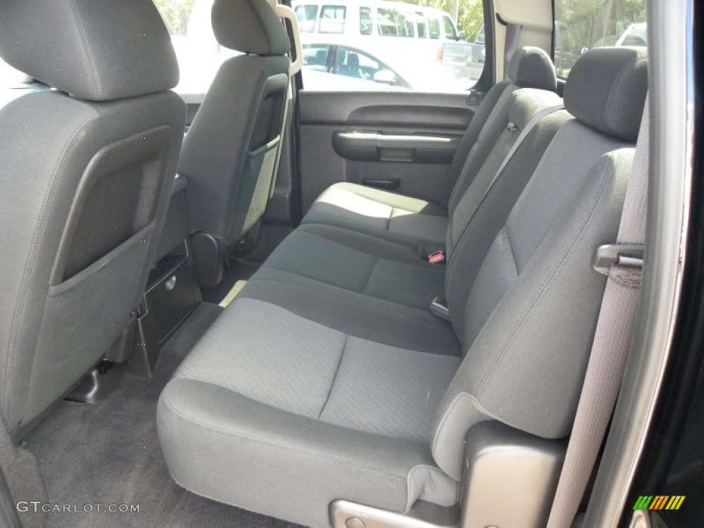 2012 Chevrolet Silverado 1500 LT Crew Cab Rear Seat Photo #70388901