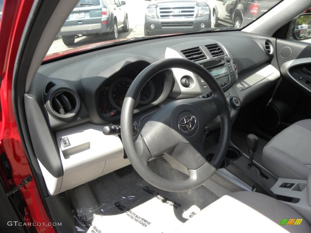 2007 RAV4 4WD - Barcelona Red Pearl / Ash Gray photo #3