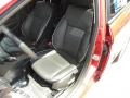 Charcoal Black Leather 2011 Ford Fiesta SES Hatchback Interior Color