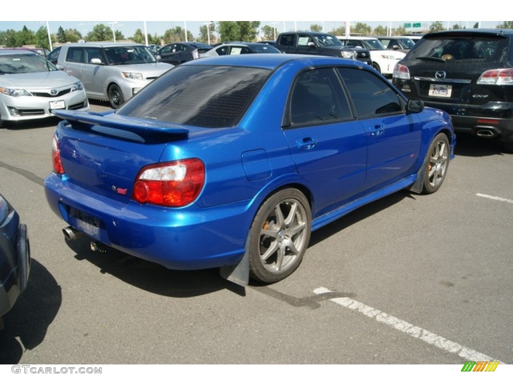 WR Blue Pearl 2005 Subaru Impreza WRX STi Exterior Photo #70389855