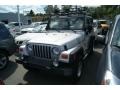 2004 Bright Silver Metallic Jeep Wrangler Sport 4x4  photo #4