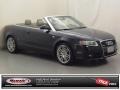 Moro Blue Pearl Effect 2009 Audi A4 2.0T Cabriolet