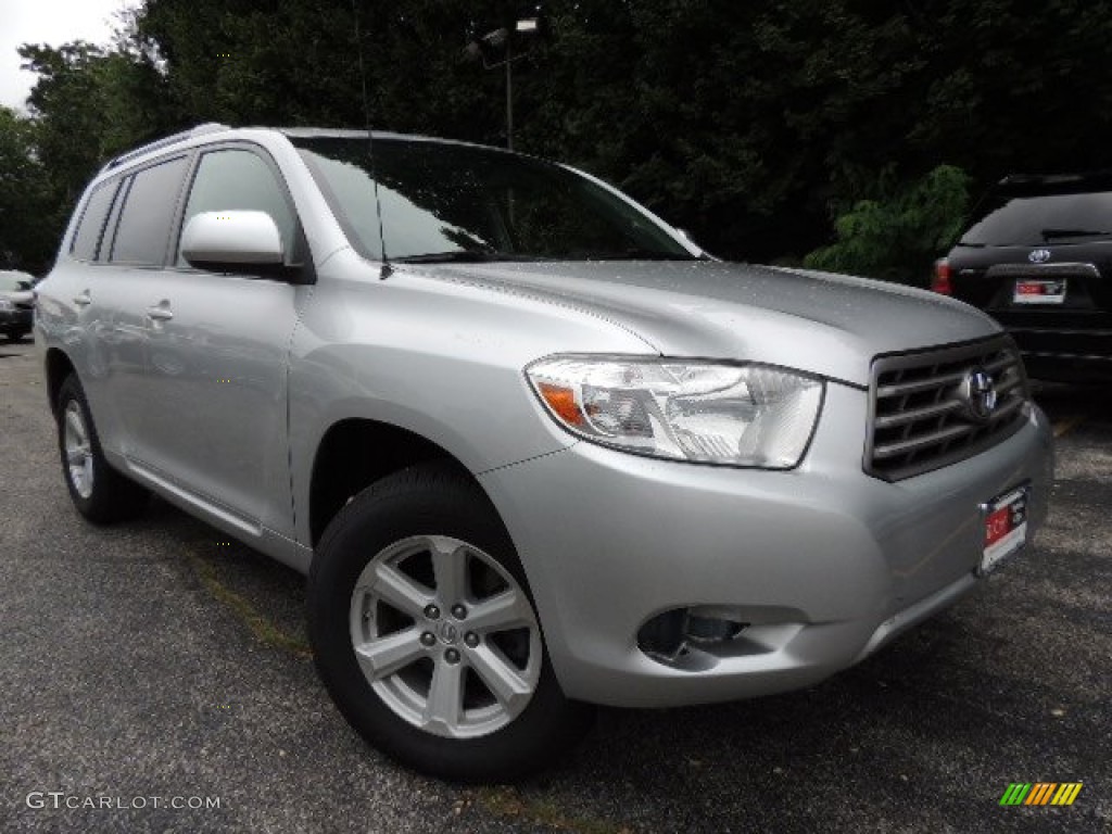 2010 Highlander V6 4WD - Classic Silver Metallic / Ash photo #1