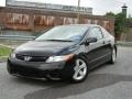 Nighthawk Black Pearl - Civic LX Coupe Photo No. 17