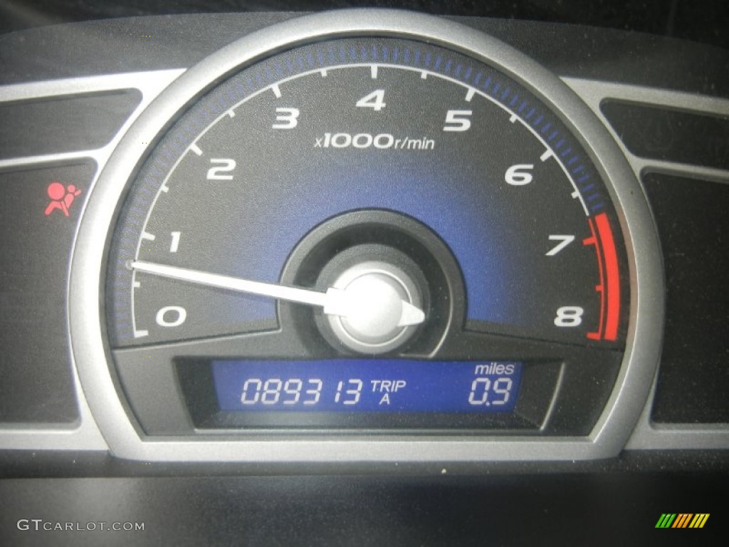 2008 Honda Civic LX Coupe Gauges Photo #70392288