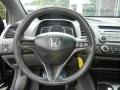 Gray 2008 Honda Civic LX Coupe Steering Wheel