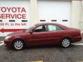 2003 Salsa Red Pearl Toyota Camry XLE  photo #3