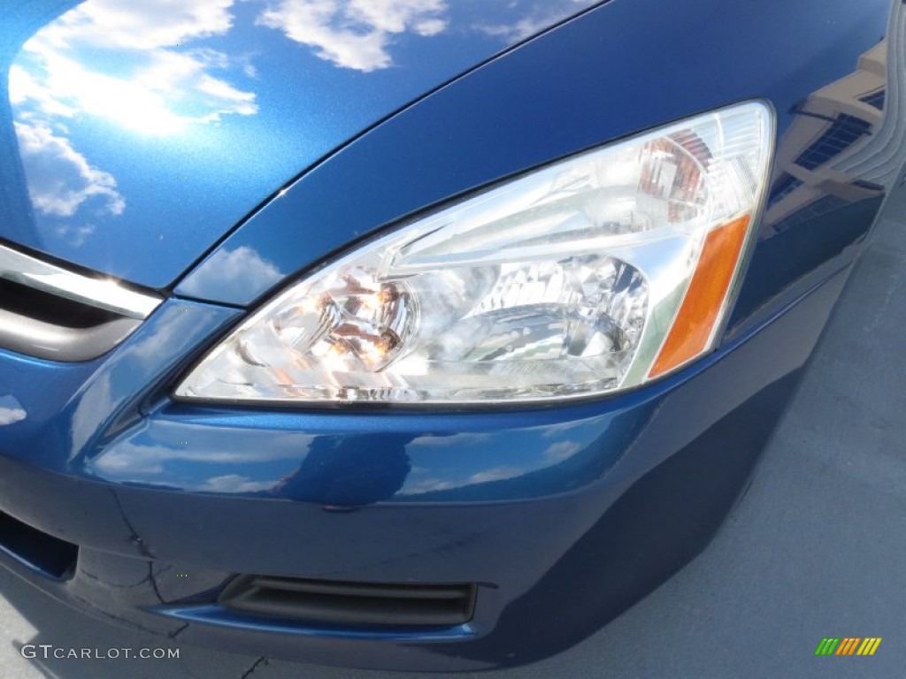 2006 Accord EX-L V6 Sedan - Sapphire Blue Pearl / Black photo #8