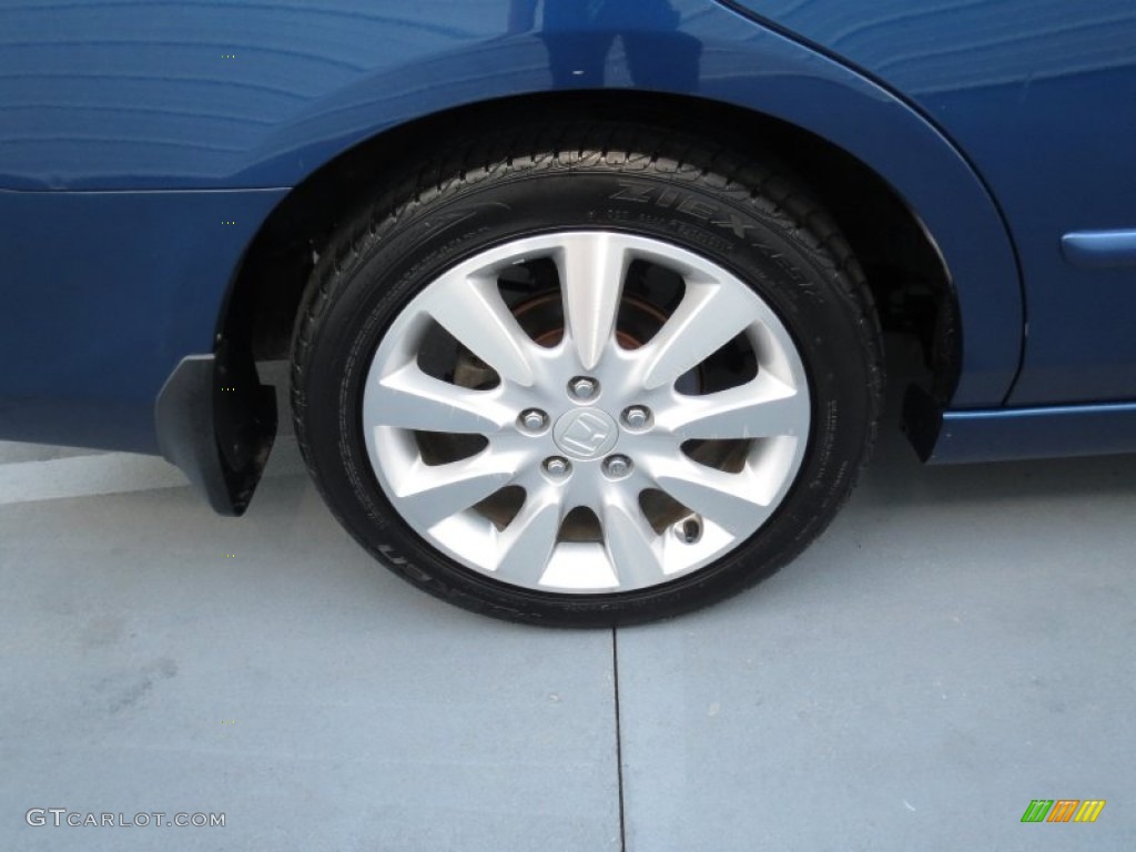 2006 Accord EX-L V6 Sedan - Sapphire Blue Pearl / Black photo #12