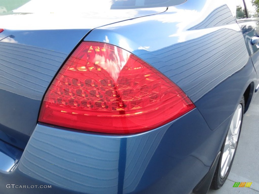 2006 Accord EX-L V6 Sedan - Sapphire Blue Pearl / Black photo #15
