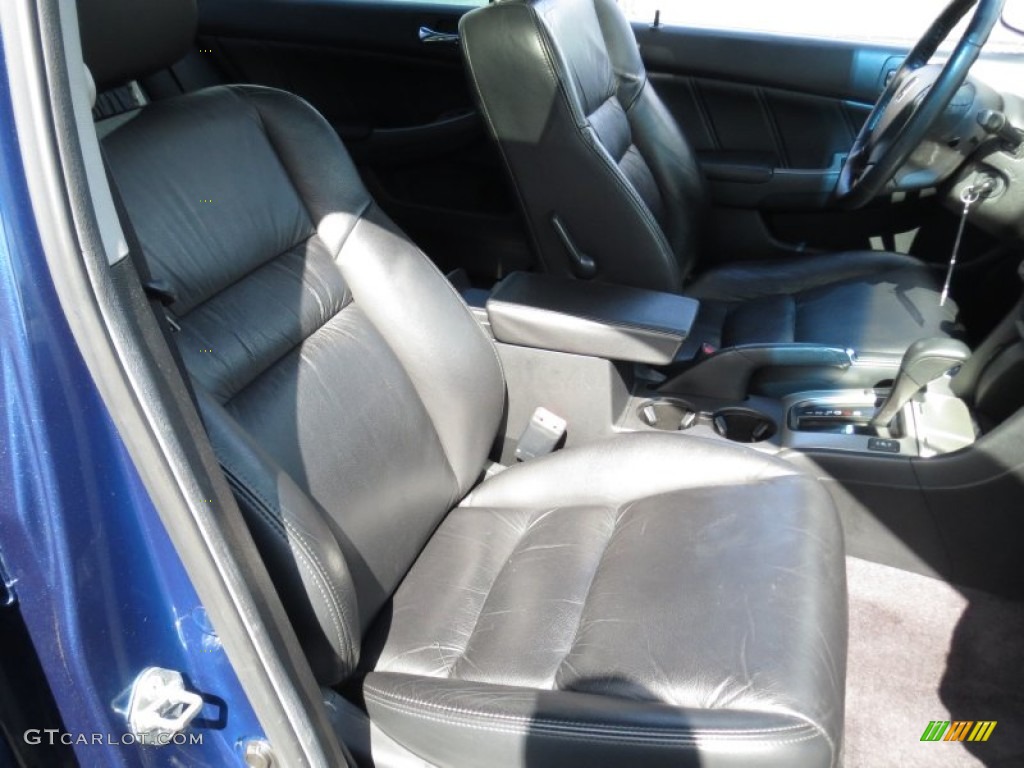 2006 Accord EX-L V6 Sedan - Sapphire Blue Pearl / Black photo #21