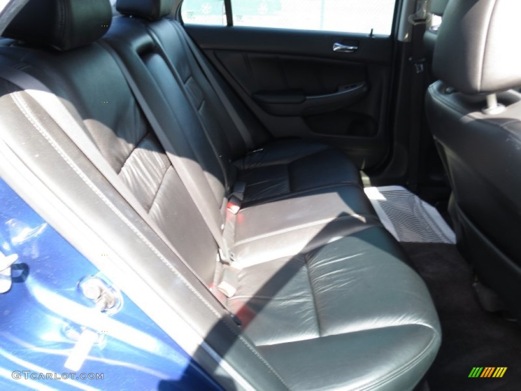 2006 Accord EX-L V6 Sedan - Sapphire Blue Pearl / Black photo #23