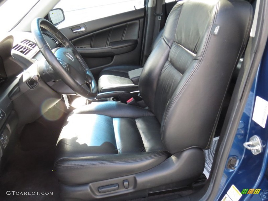 2006 Accord EX-L V6 Sedan - Sapphire Blue Pearl / Black photo #28