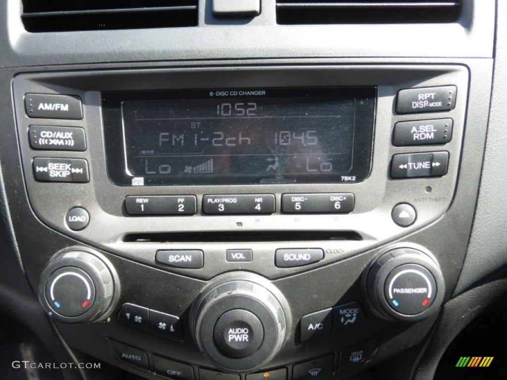 2006 Accord EX-L V6 Sedan - Sapphire Blue Pearl / Black photo #33