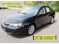 Obsidian Black Pearl - Impreza 2.5i Sedan Photo No. 1