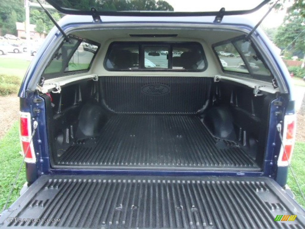 2010 F150 Lariat SuperCrew 4x4 - Dark Blue Pearl Metallic / Tan photo #11