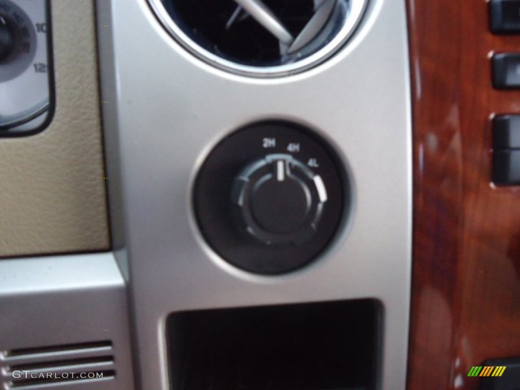 2010 F150 Lariat SuperCrew 4x4 - Dark Blue Pearl Metallic / Tan photo #21