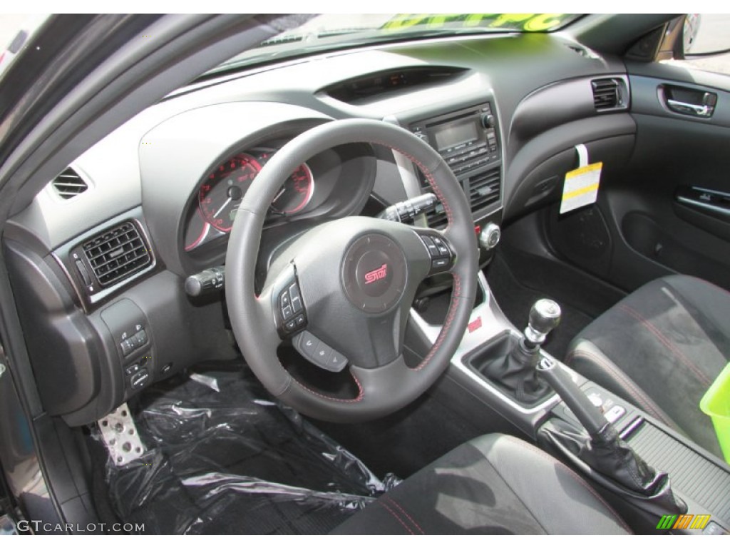 STI  Black/Alcantara Interior 2011 Subaru Impreza WRX STi Photo #70396431