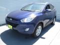 2013 Iris Blue Hyundai Tucson GLS  photo #6