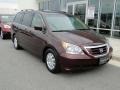 2009 Dark Cherry Pearl Honda Odyssey EX-L  photo #42