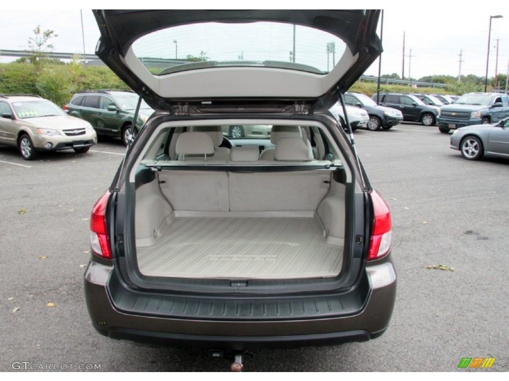 2009 Outback 2.5i Wagon - Deep Bronze Metallic / Warm Ivory photo #9