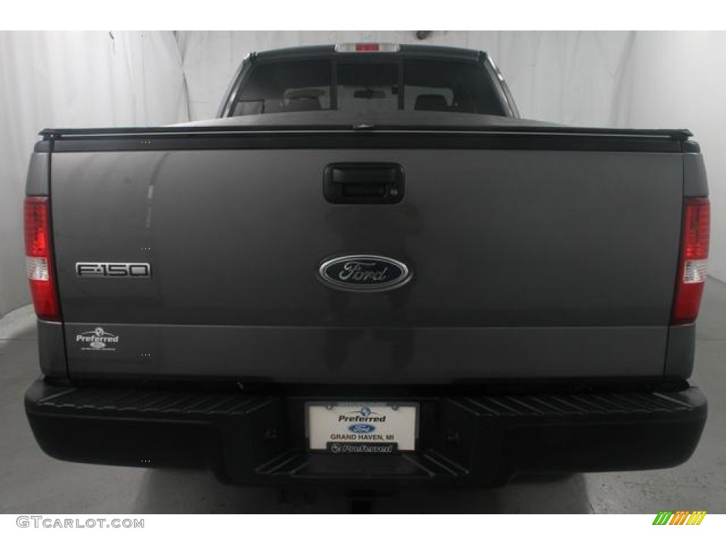 2005 F150 FX4 SuperCab 4x4 - Dark Shadow Grey Metallic / Medium Flint Grey photo #5