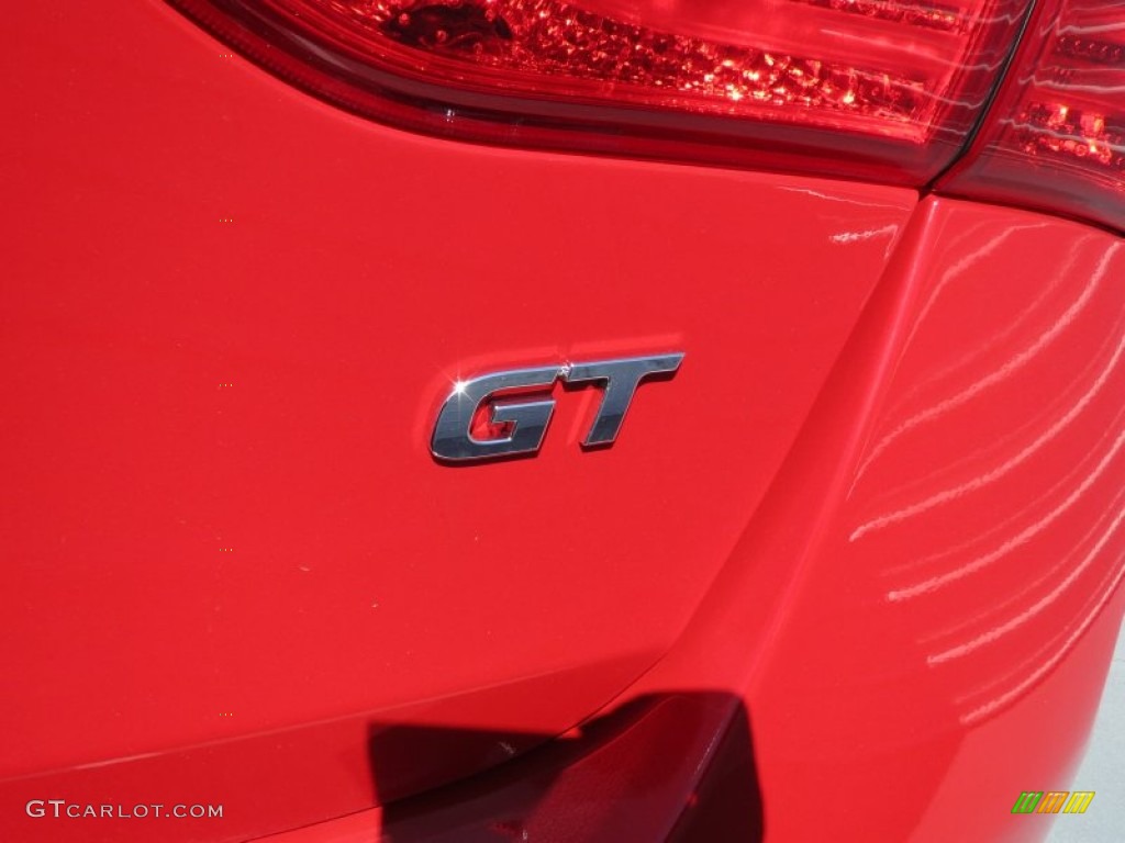 2013 Elantra GT - Volcanic Red / Beige photo #13